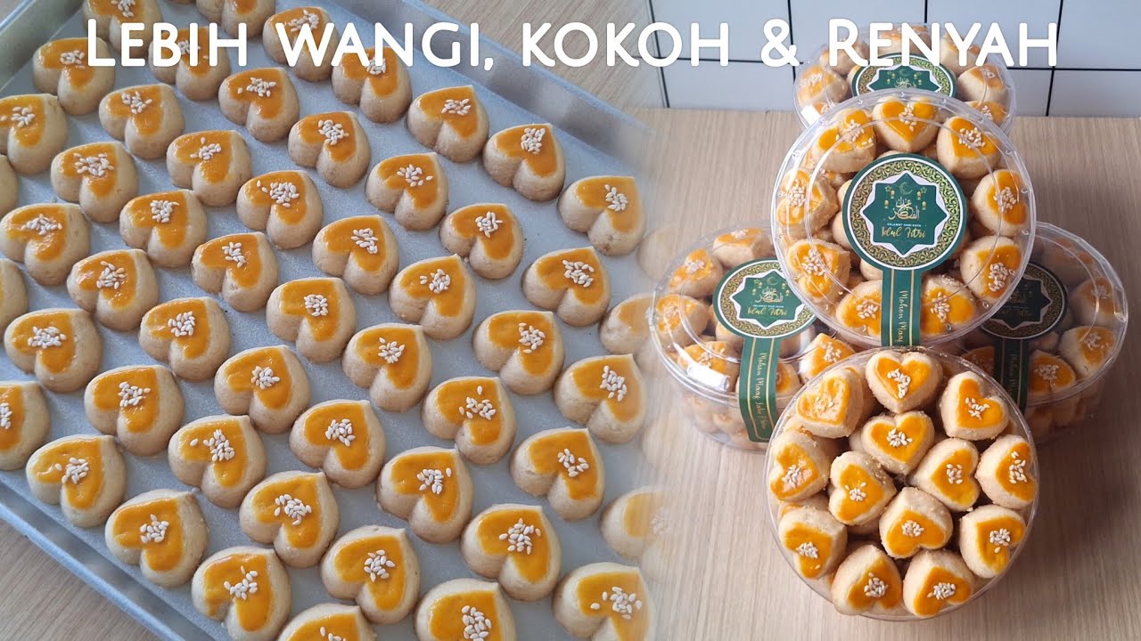 KUE KACANG LEBIH WANGI, KOKOH & RENYAH.. KUE LEBARAN TERBARU 2025