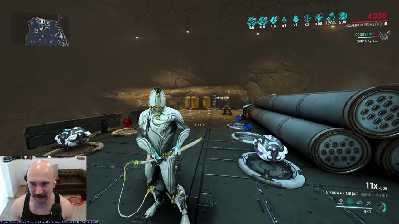 Over 4000 health Excalibur Umbra and Prime Spellbind Arcane Persistence build. Immortality reached!