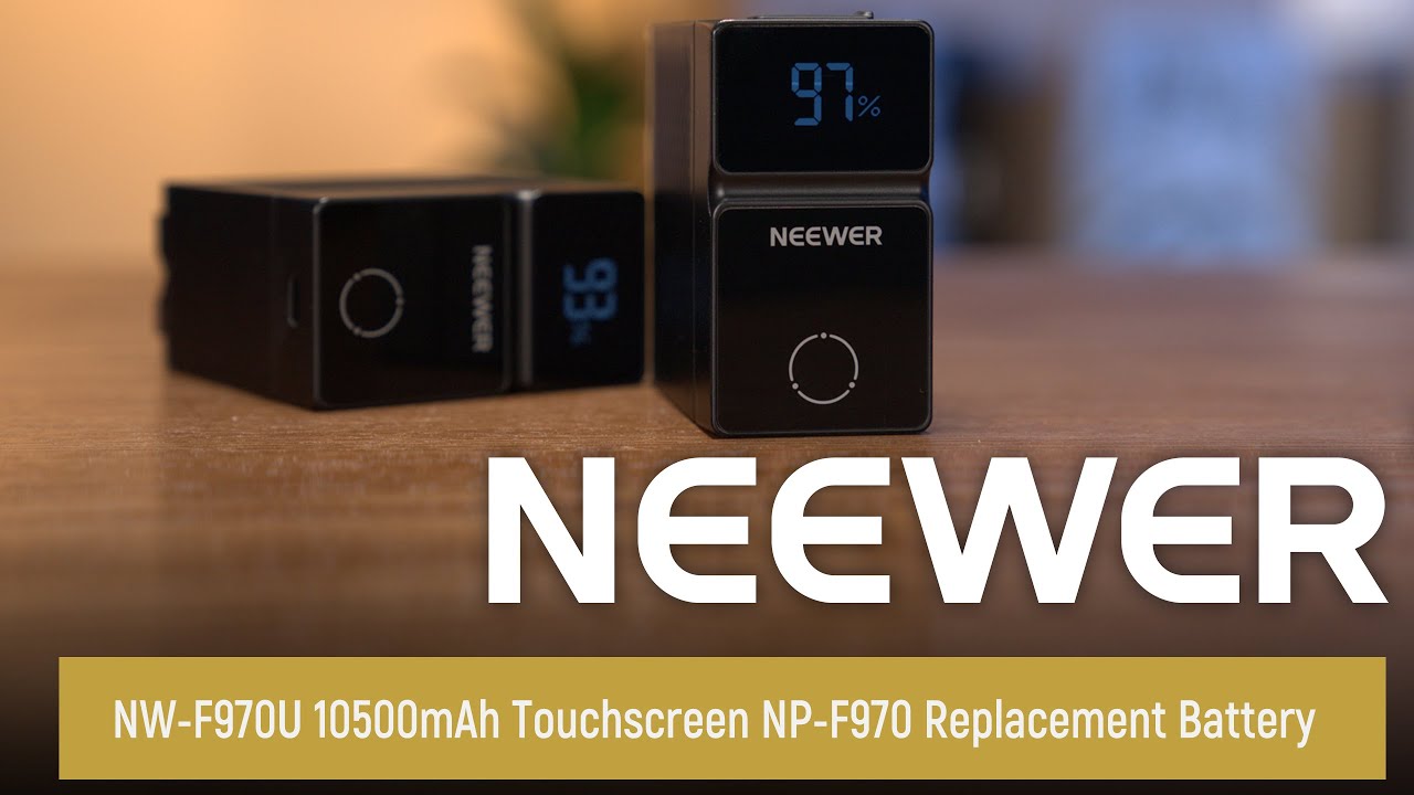 Представляем сменный аккумулятор для сенсорного экрана NEEWER NW-F970U NP-F970 емкостью 10500 мАч.