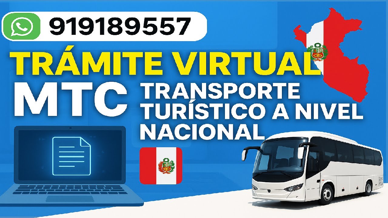 ¿Quieres hacer Transporte Turístico? Saca tu Autorización MTC DSTT-28 Aquí (Actualizado 2025)