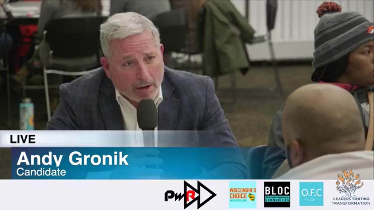 Andy Gronik at BLOC/LIT forum