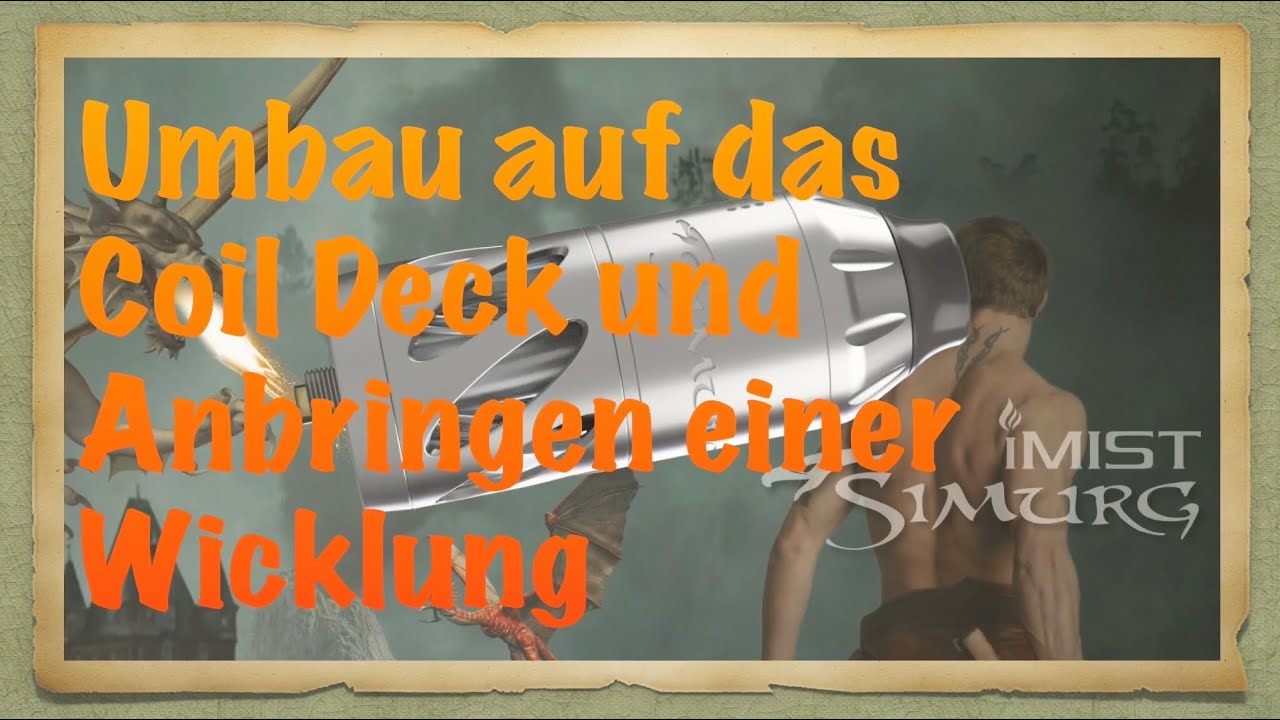 IMIST SIMURG RTA auf das Coildeck umbauen und Anbringen einer Dual Wicklung