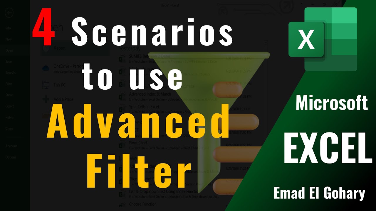 How to use Advanced Filter in Excel | Analytics Gateway