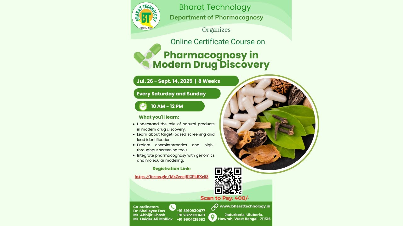 Introduction and Fundamentals of Pharmacognosy