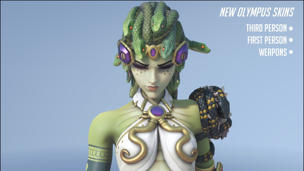 Overwatch 2 - New Olympus Shop Skins: In-Depth Exploration and First Person View