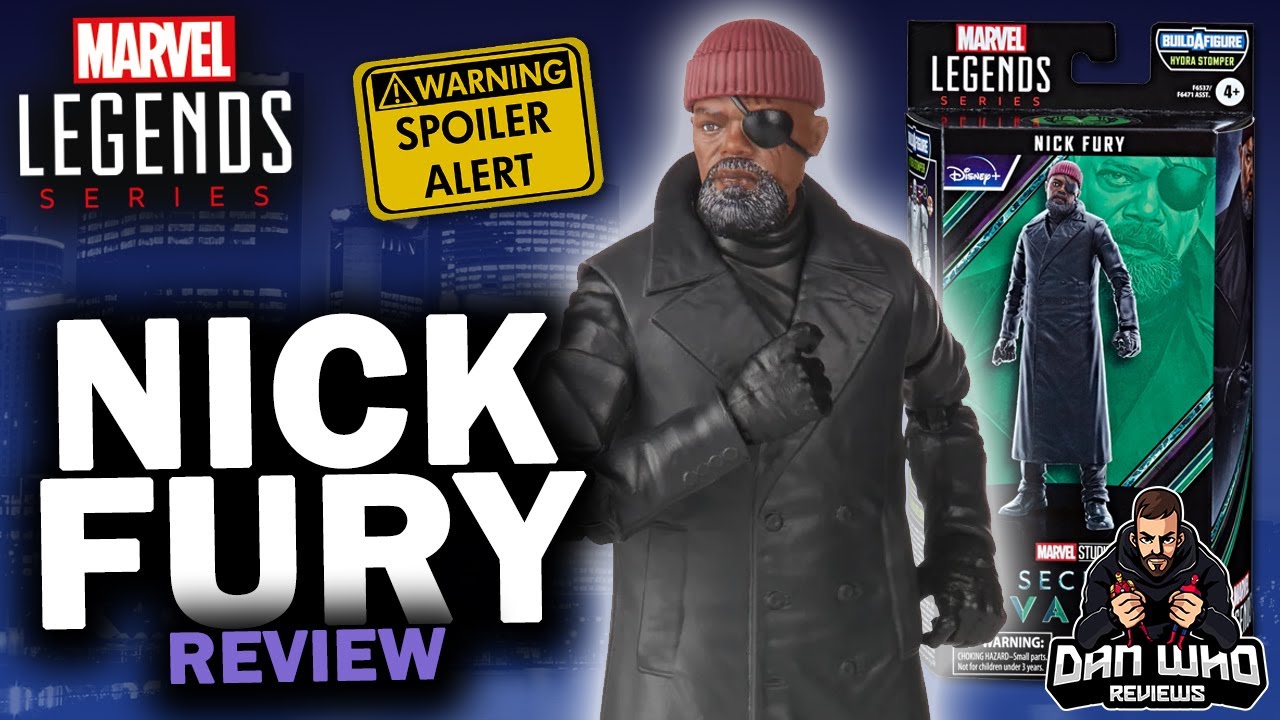 Marvel Legends Disney Plus Nick Fury Secret Invasion SPOILERS Hydra Stomper BAF What If MCU Review