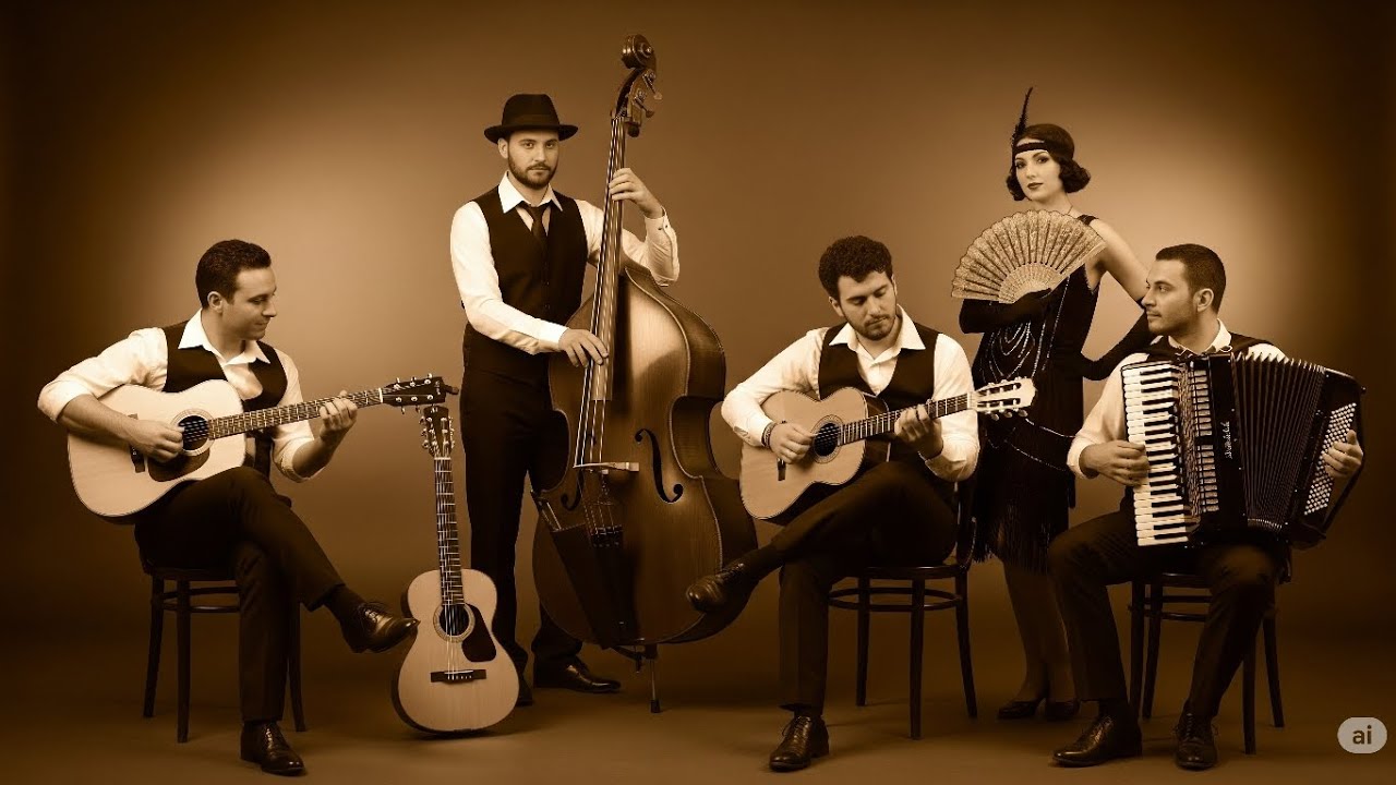 Slow Gypsy Swing Jazz Manouche 2025