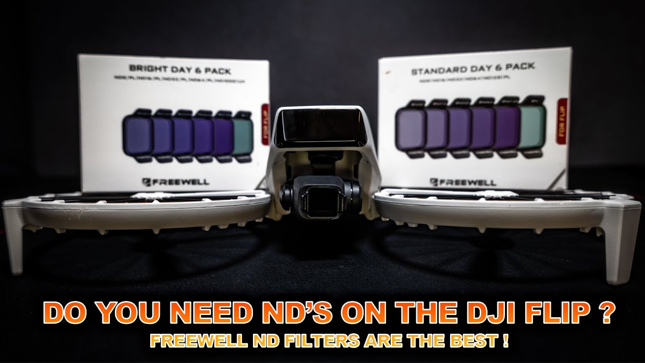 How to use ND FILTERS on the DJI FLIP Drone - Do you need them ?