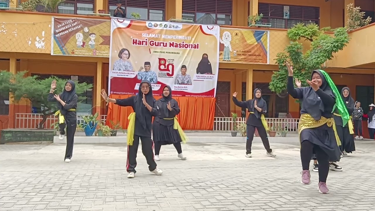 Senam guru kreatif acha acha nehi nehi #india #fyp #sma #pgri #pekanbaru #riau #viral