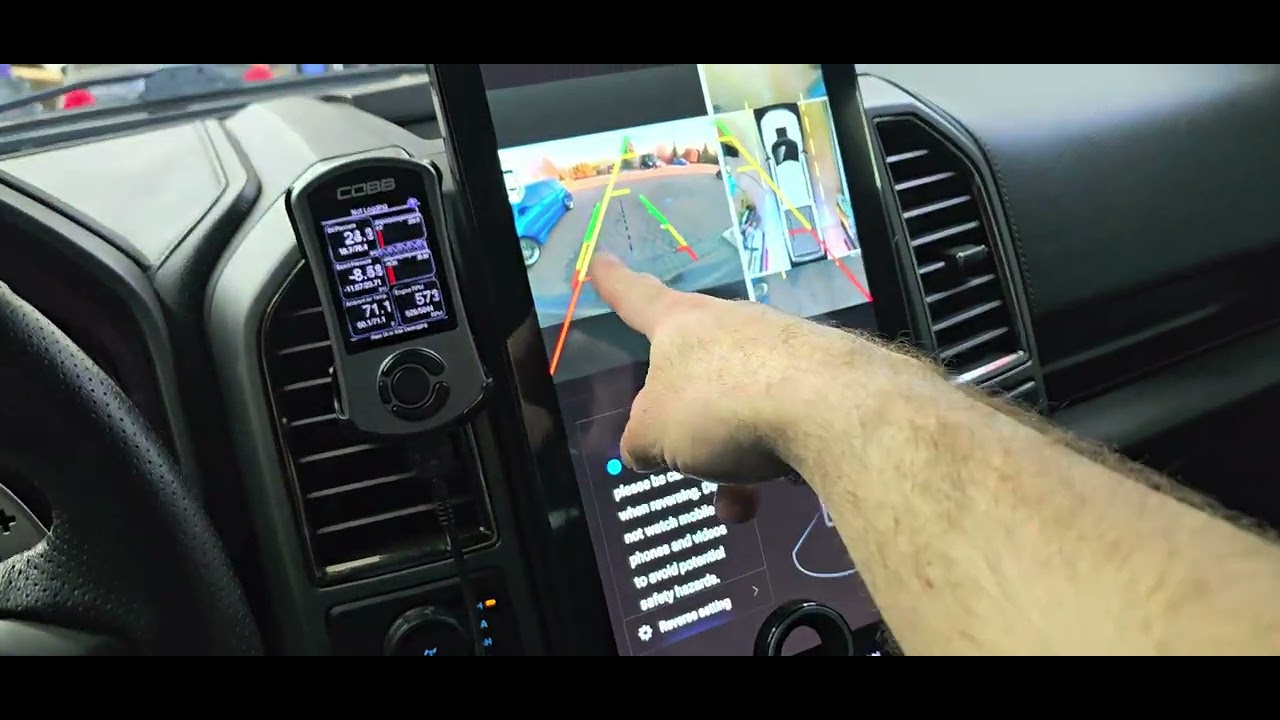 2018 Ford Raptor with B&O Radio Upgrade 15 inch display #fordraptor