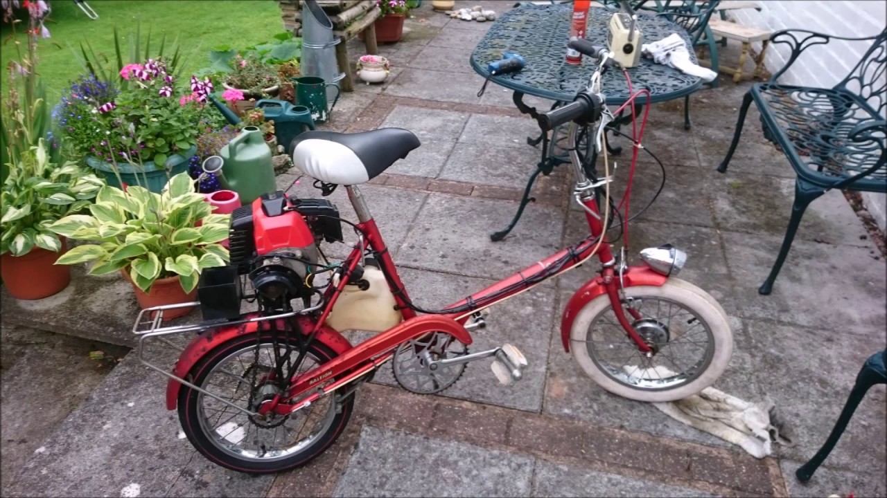 Raleigh RSW16 with Petrol engine & other Funky mopeds