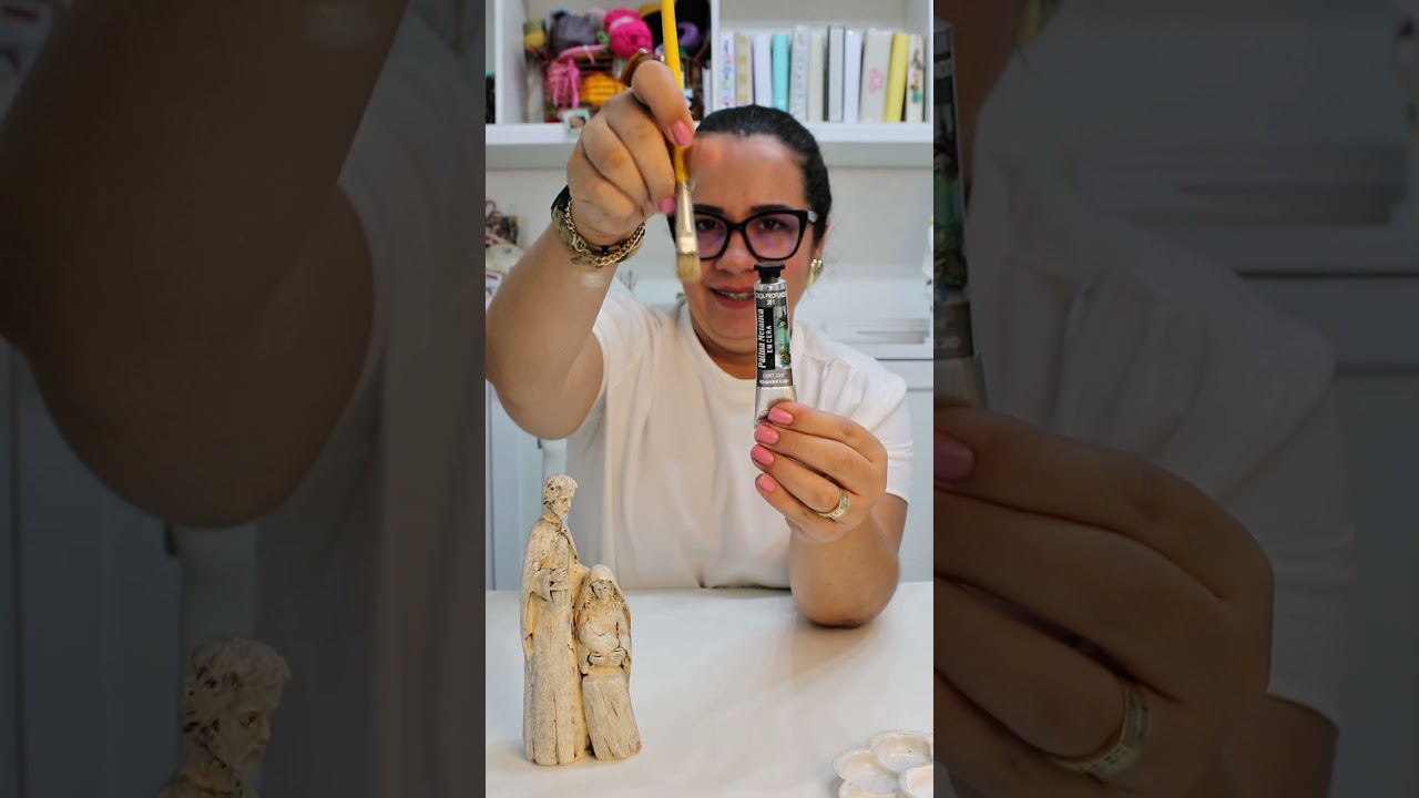 Efeito pedra em gesso 