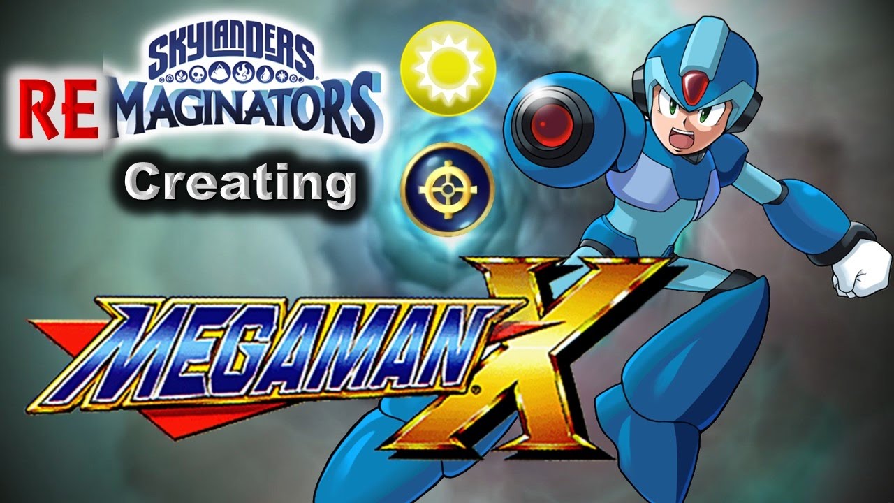 Skylanders RE-maginators - Creating MEGAMAN X from Capcom❗ in Skylanders Imaginators