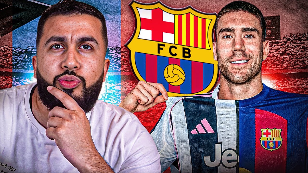 Dusan Vlahovic Linked To Barcelona!? My Thoughts.. 