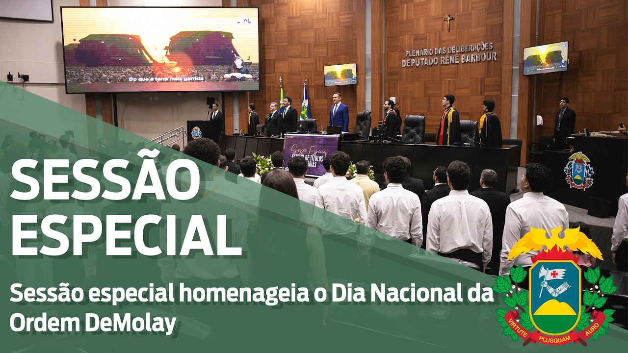 Sessão Especial em homenagem ao Dia Nacional da Ordem DeMoley 18/03/2026