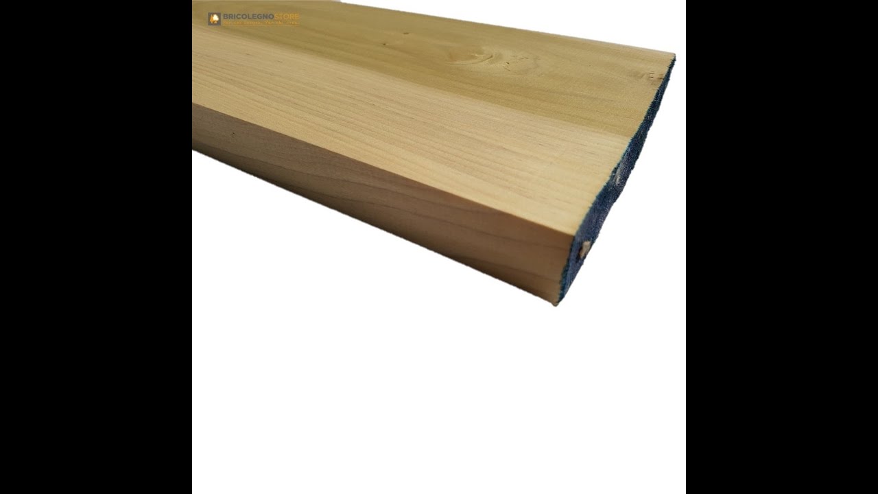 Tavole legno massello di Tulipier essiccato, da Brico Legno Store
