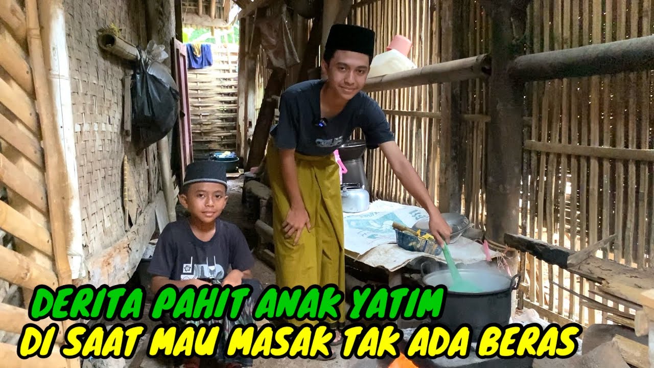 SEDIH !! DERITA PAHIT 3 4DIK YATIM SEJAK KECIL DI TINGGAL ORANG TUA SERING GAK PUNYA BERAS WAT MAKAN
