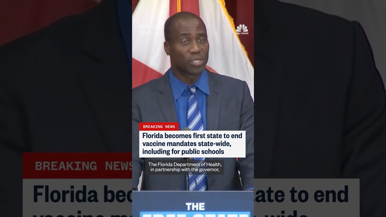 Florida becomes first state to end vaccine mandates state-wide, including for public schools