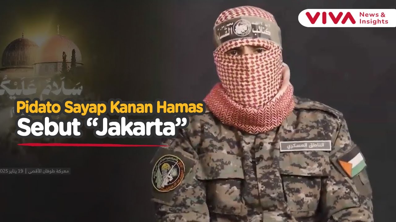 Sebut Jakarta dalam Pidatonya, Hamas Tak Lupakan Dukungan Indonesia