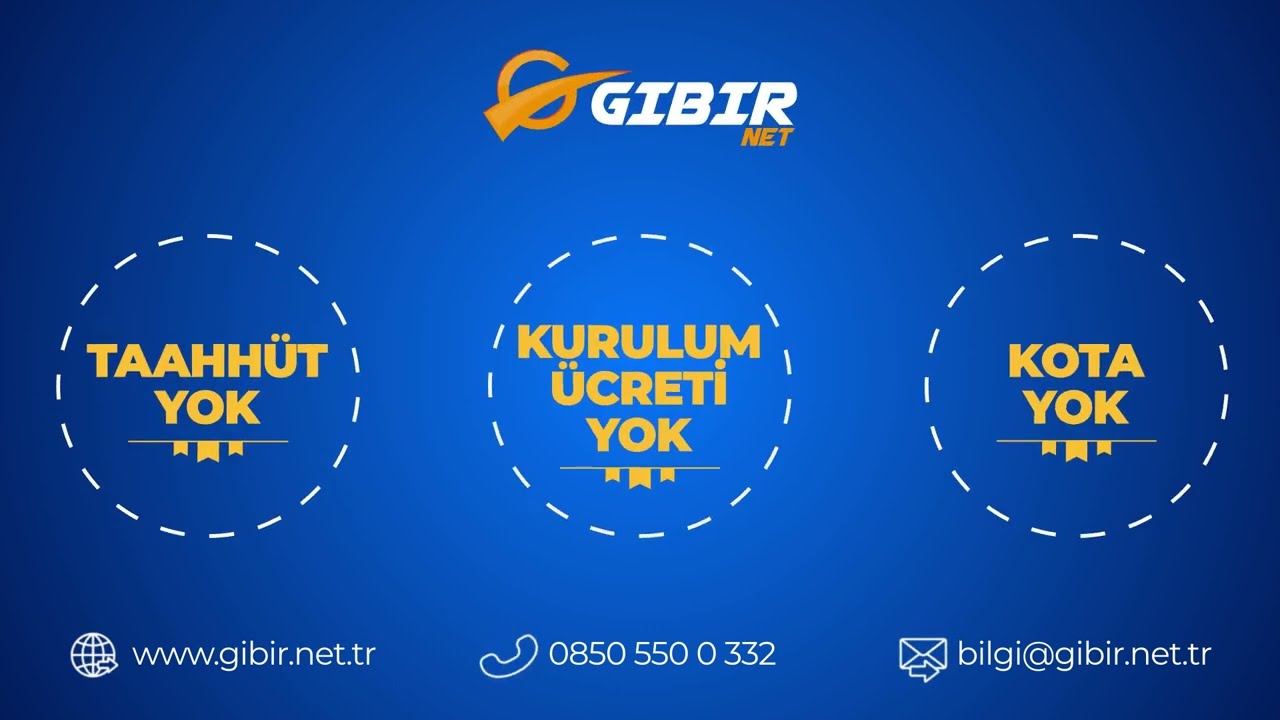 Şimdi GIBIRNetli Olma Zamanı | GIBIRNet