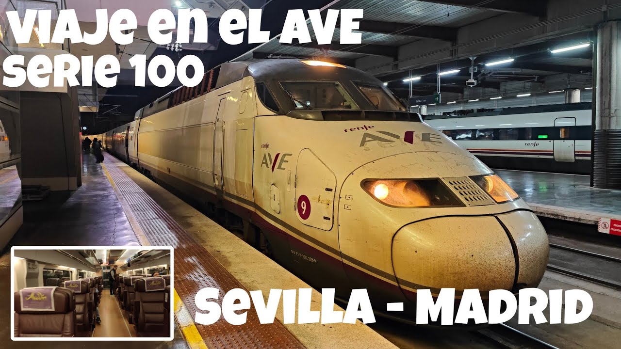 viajando de Sevilla a Madrid en el AVE 