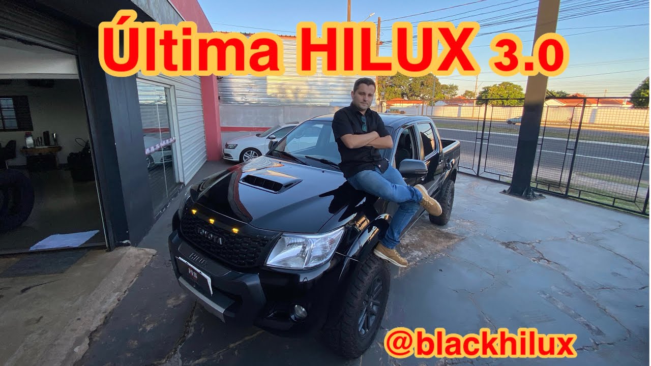 TOYOTA HILUX SRV LIMITED 2015 A FAMOSA @BLACK.HILUX