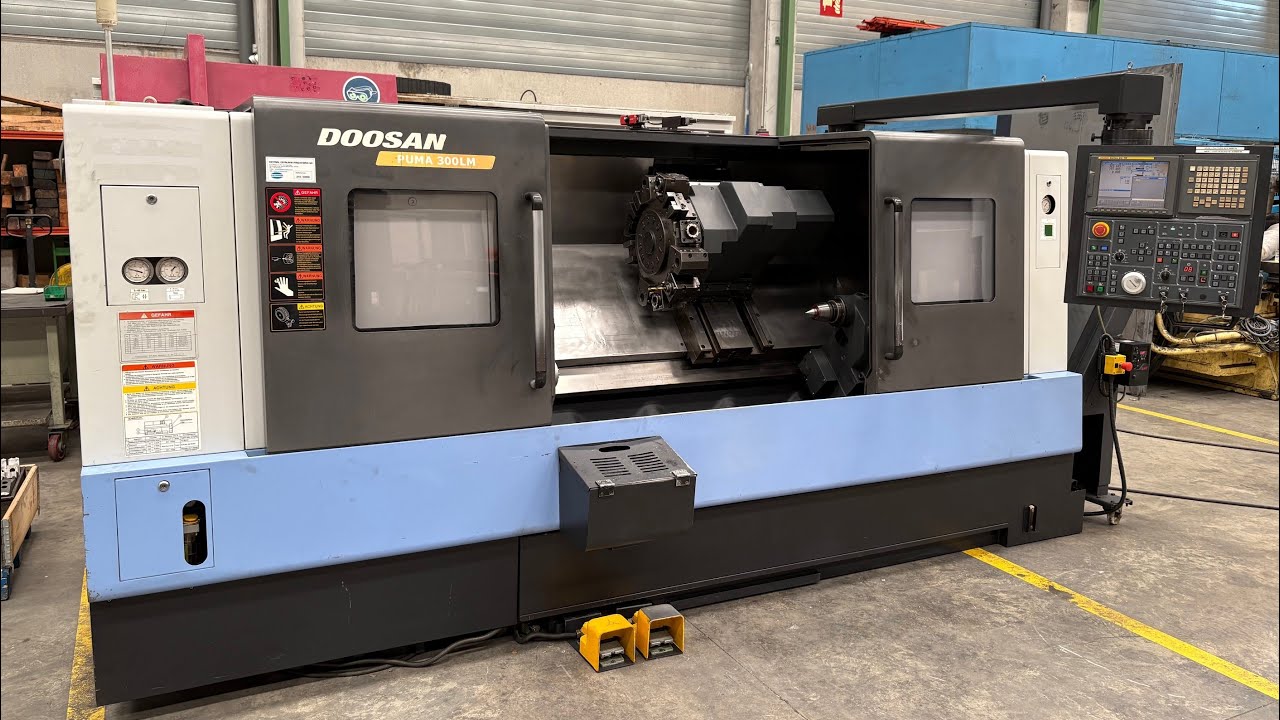 Torno cnc DOOSAN PUMA 300LMB cnc FANUC 21i-TB