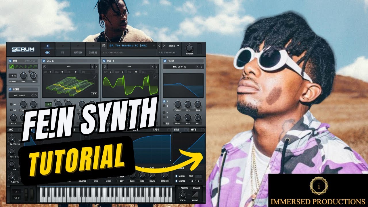 How to make the synth in FE!N by Travis Scott & Playboy Carti