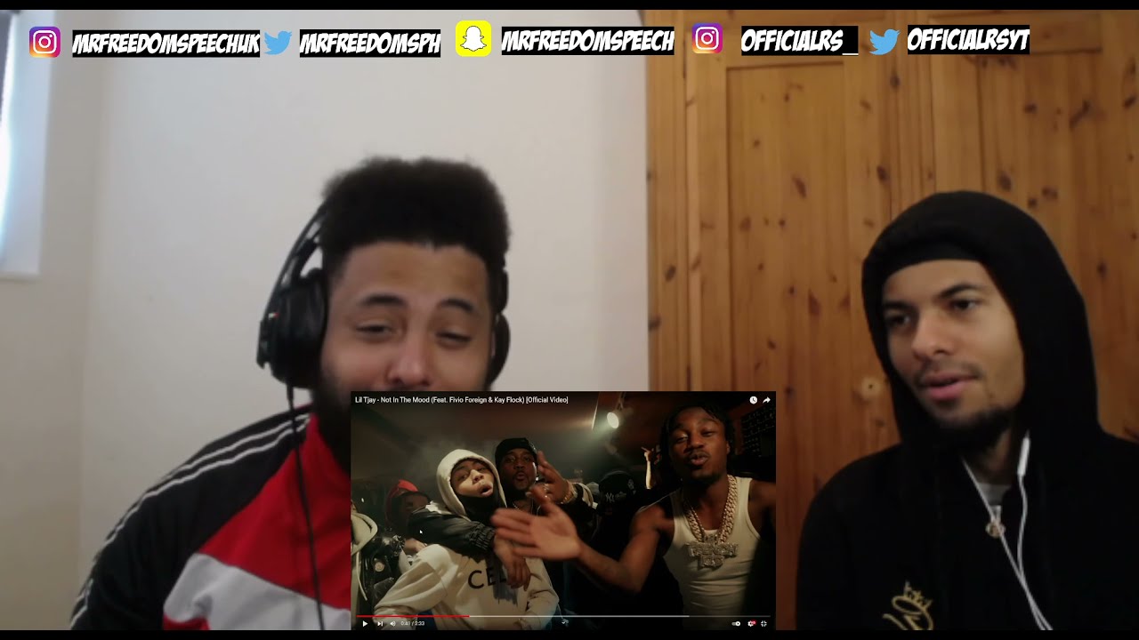 THIS 🔥 *UK🇬🇧REACTION* 🇺🇸 Lil Tjay  Ft Fivio Foreign & Kay Flock - Not In The Mood NEW YORK RAP/DRILL