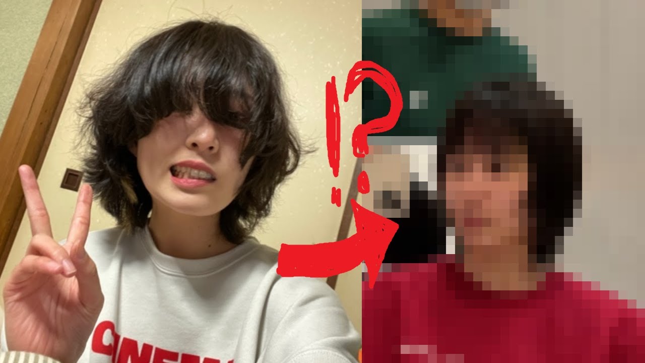 美容師さんにお任せカット【リアム・ギャラガー風ヘアスタイル】