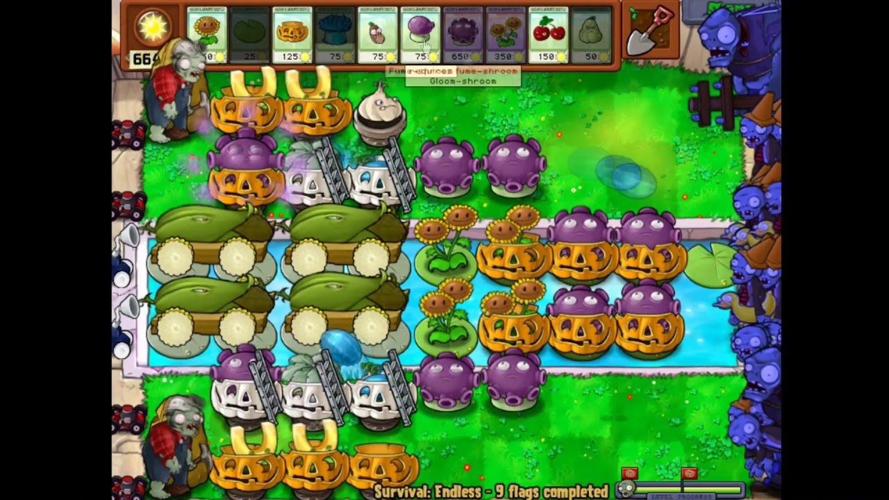 Tạo đội hình 10 bắp trong Survival Endless (tự chế)