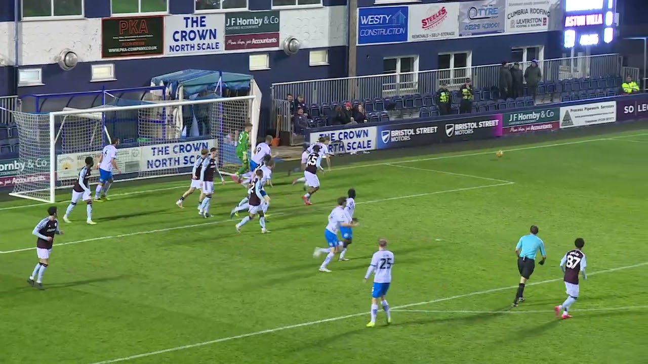 Barrow v Aston Villa U21 Highlights