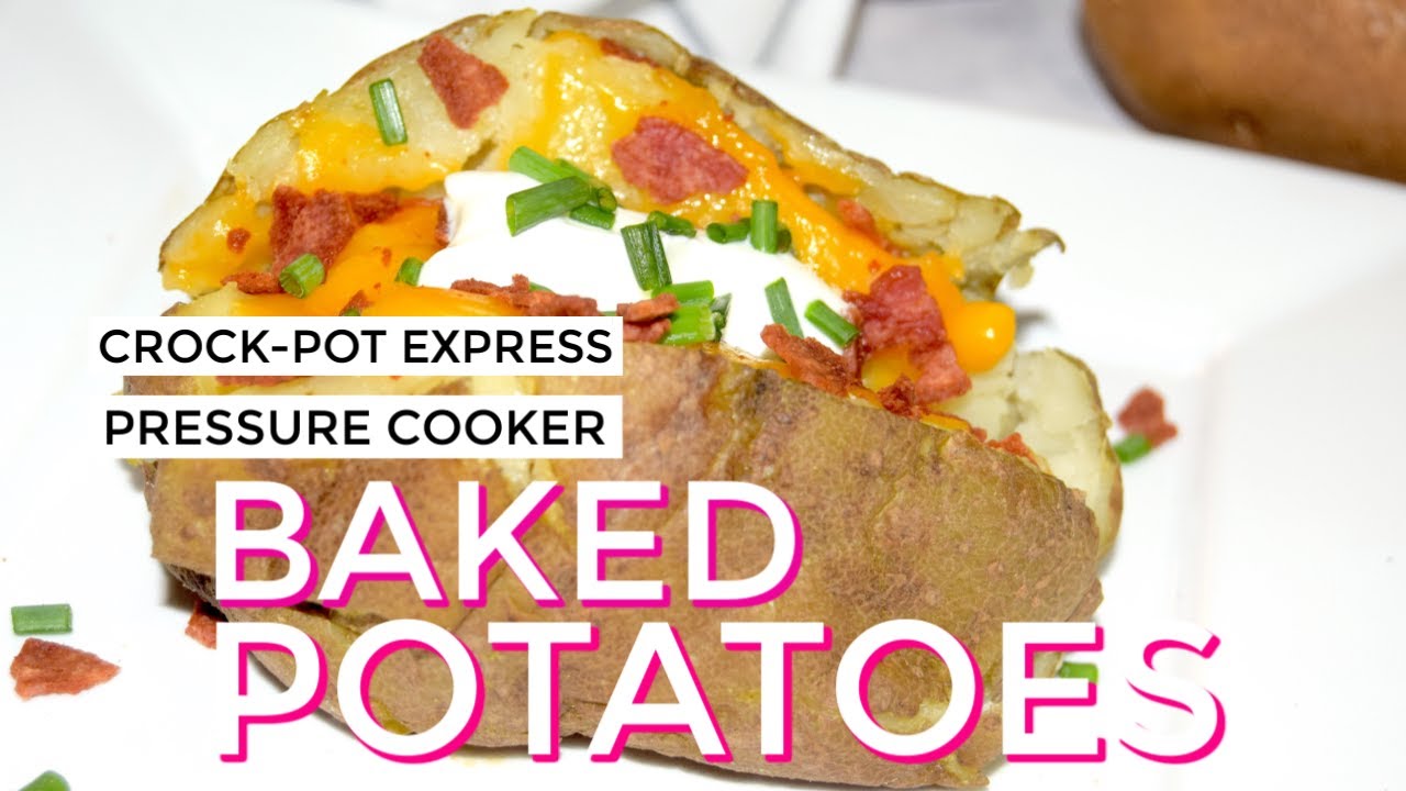 Crock-Pot Express Crock Baked Potatoes