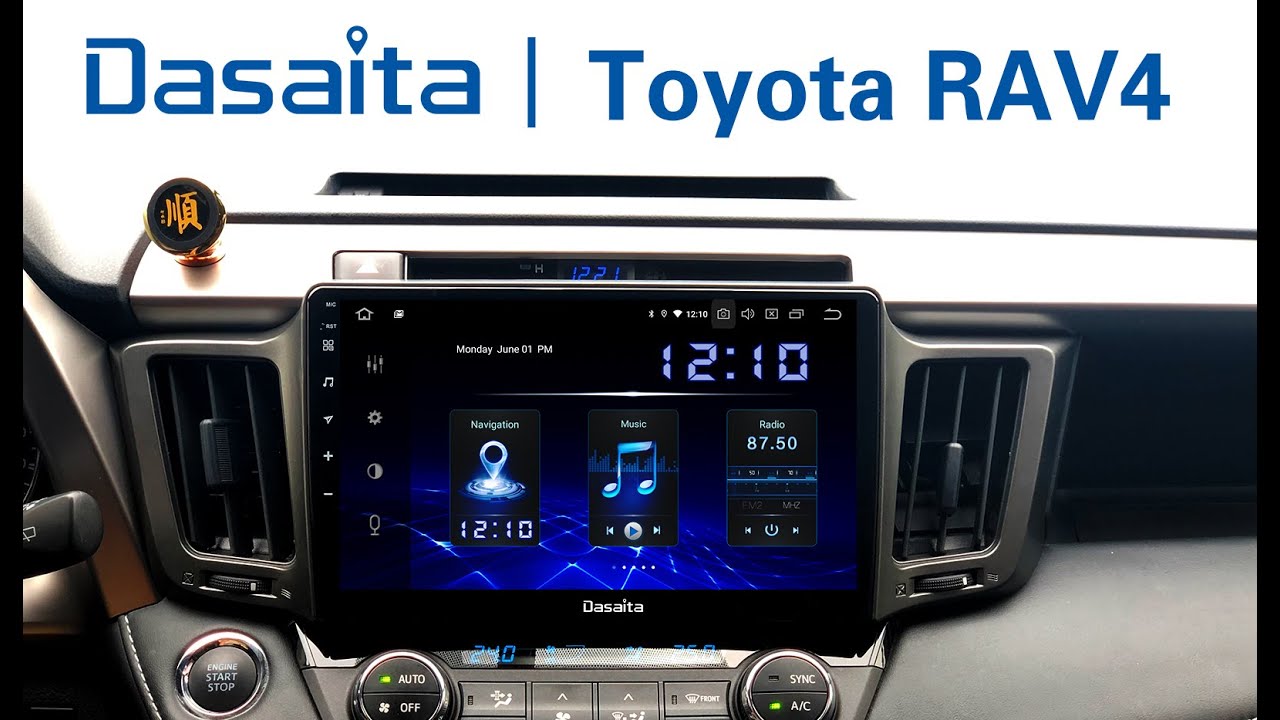 Toyota RAV4 2013 2018 Android CarPlay Android Auto Stereo GPS
