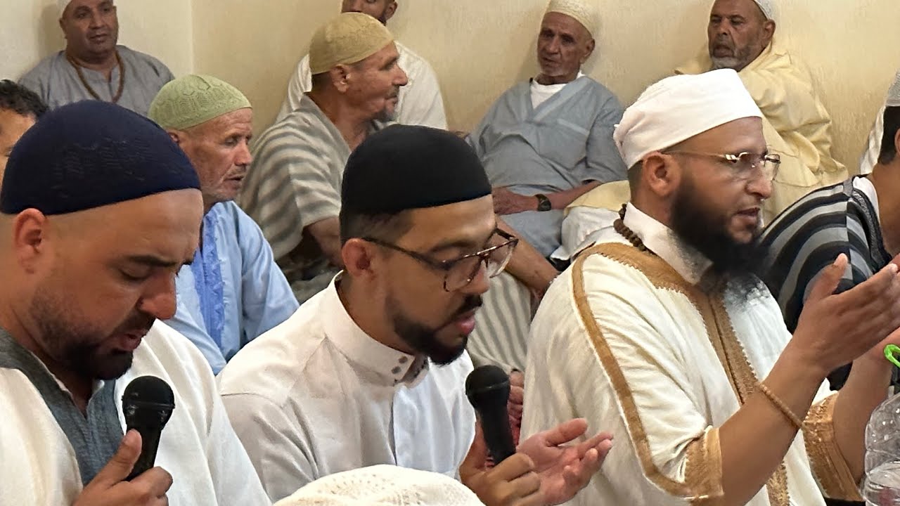 زاوية نعمة الله منسوبة لذكر الله أزغنغان في زيارة إلى شيخنا عبد الله الحداد فاس
