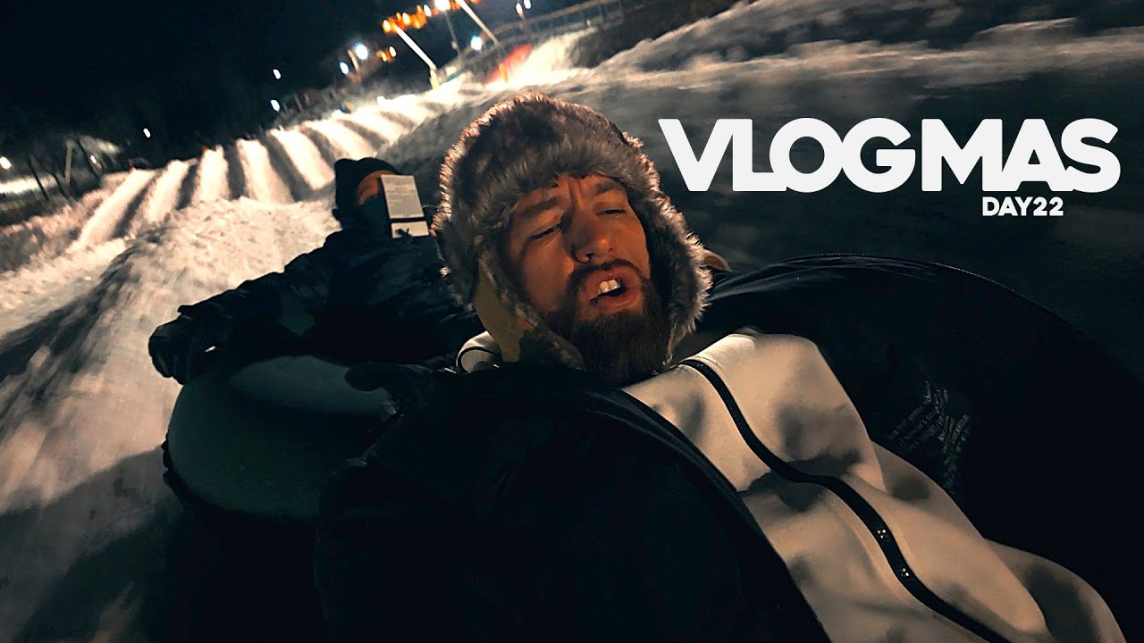 Snow Tubing on Pocket 3 - VLOGMAS | Day 22