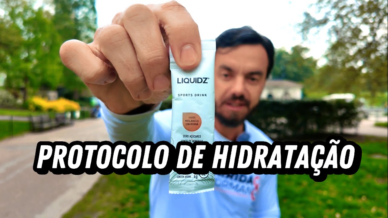 COMO É O PROTOCOLO DE HIDRATAÇÃO ANTES DA CORRIDA?