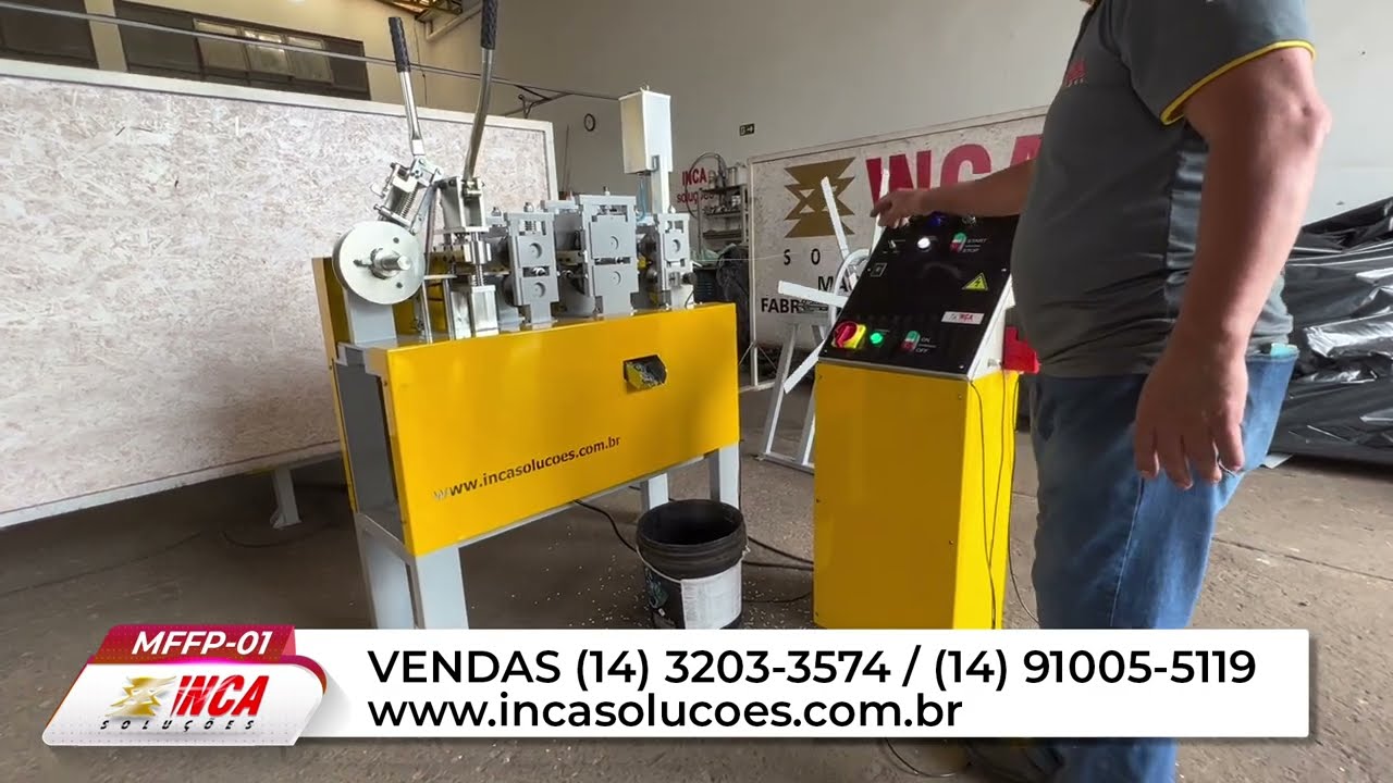 MAQUINA PARA FABRICAR FITAS PERFURADAS