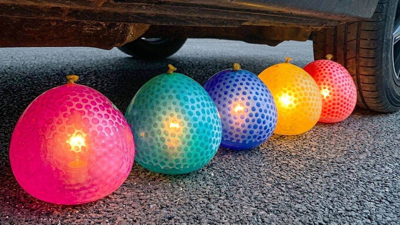 Funny Crushing Experiment Giant Orbeez Balloons vs Car 💦 Crushing Crunchy & Soft Things with Car!