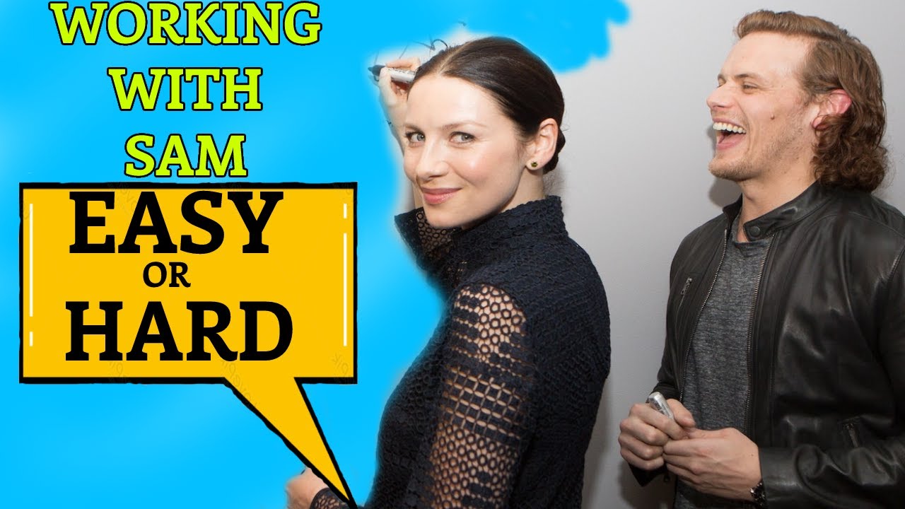 Sam Heughan & Caitriona Balfe OPENS UP Working With Each Other in OUTLANDER