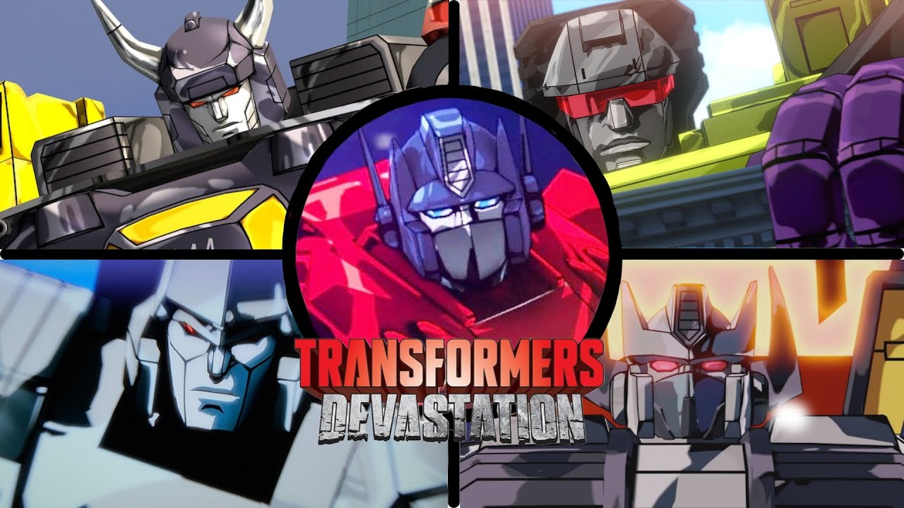 Transformers Devastation | All Bosses + Ending Scene + Secret Scene.