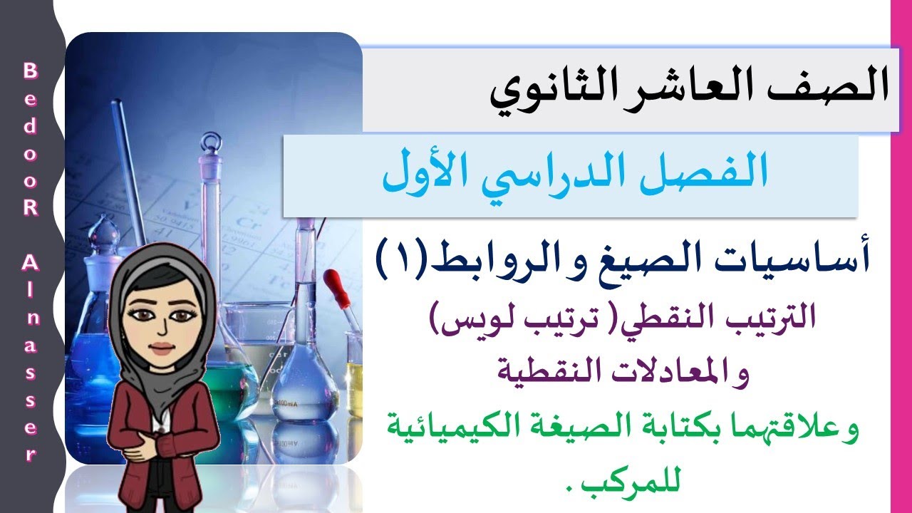 الترتيب النقطي ( ترتيب لويس ) و المعادلات النقطية - الصف العاشر - الفصل الأول