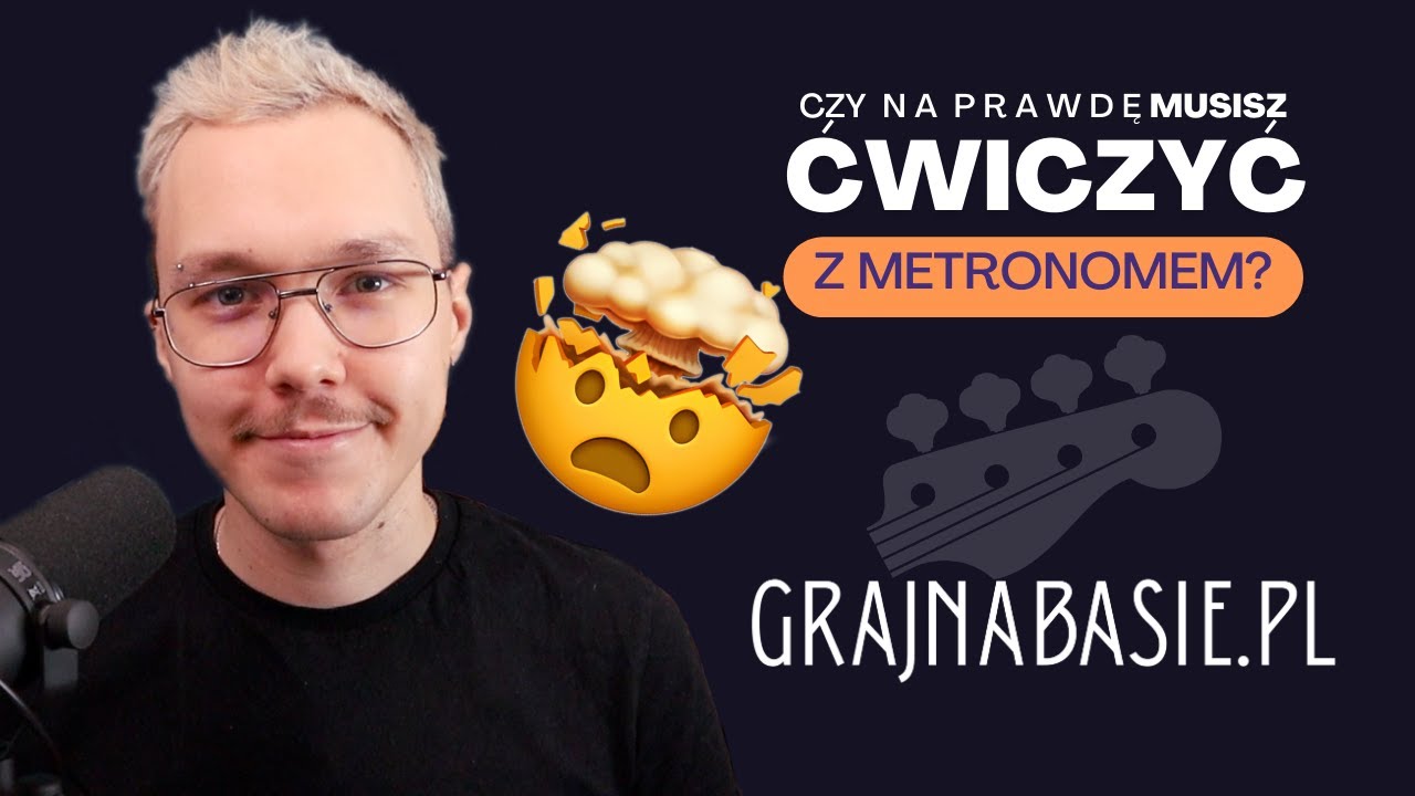 Proste ćwiczenia z METRONOMEM na gitarę basową - GrajNaBasie.pl