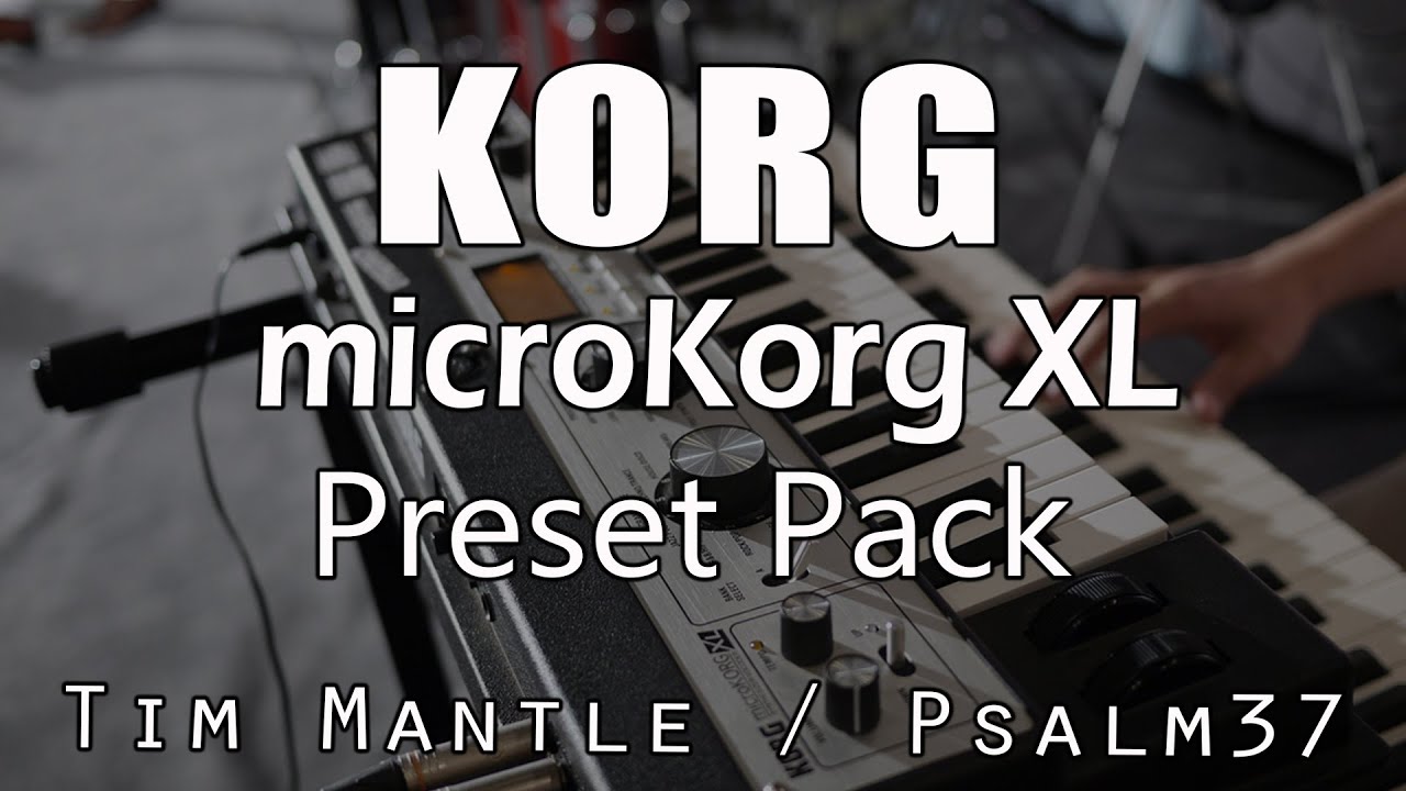 Korg Microkorg XL - Patches *** 128 Bespoke Sounds / Presets / Patches ***