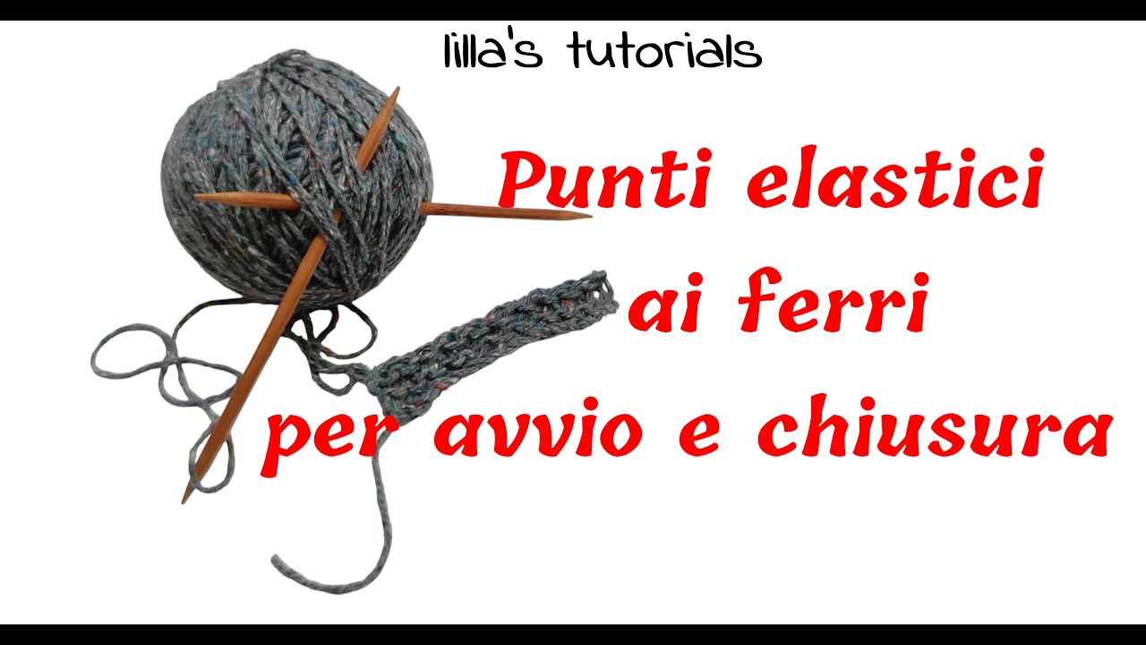 Punti elastici ai ferri per avvio e chiusura