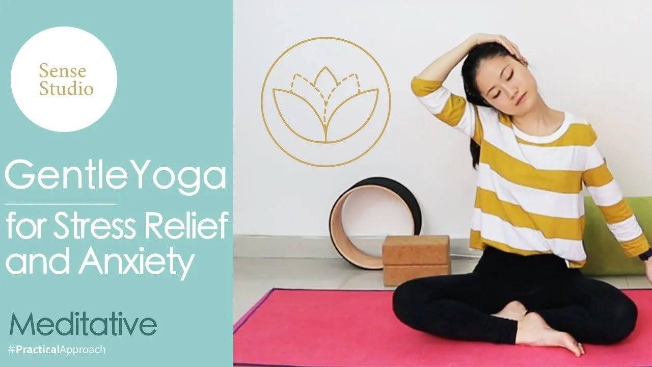 Gentle Yoga for Stress & Anxiety Relief | 15-Min Mindful Practice