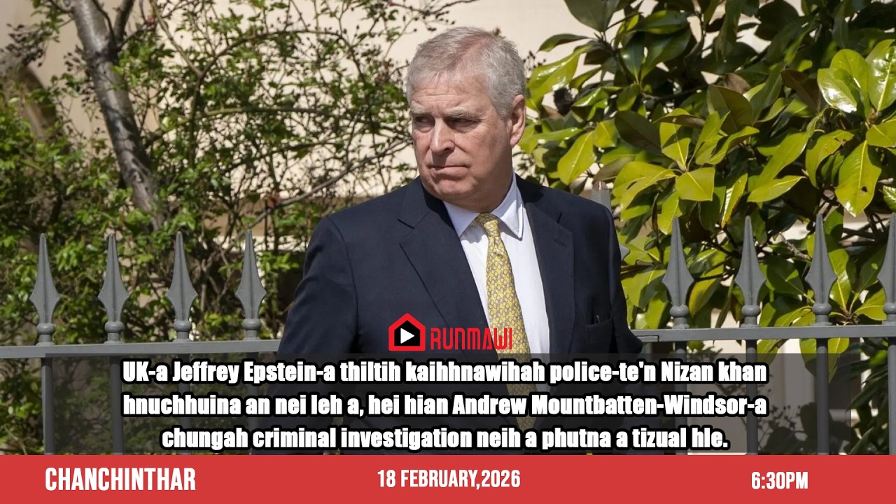 RUNMAWI CHANCHINTHAR | 18 FEBRUARY 2026 | 6:30PM