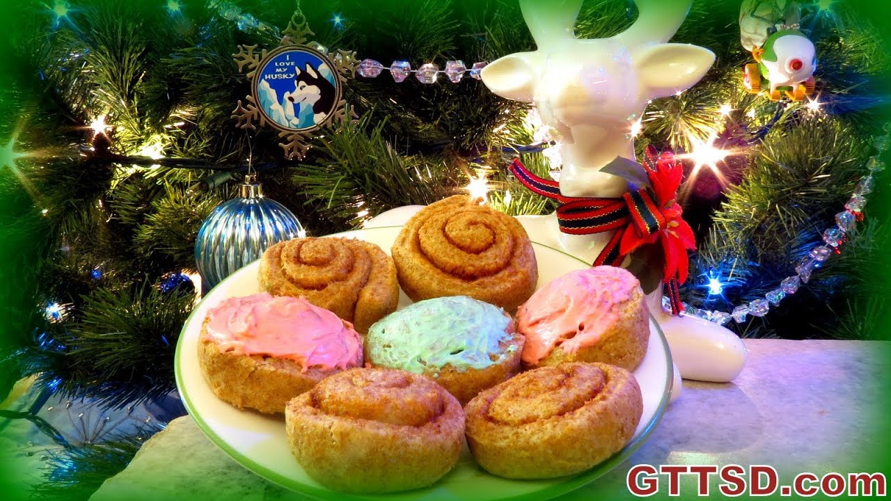 CINNAMON ROLLS for DOGS Homemade Dog Treats DIY | Snacks with the Snow Dogs 24