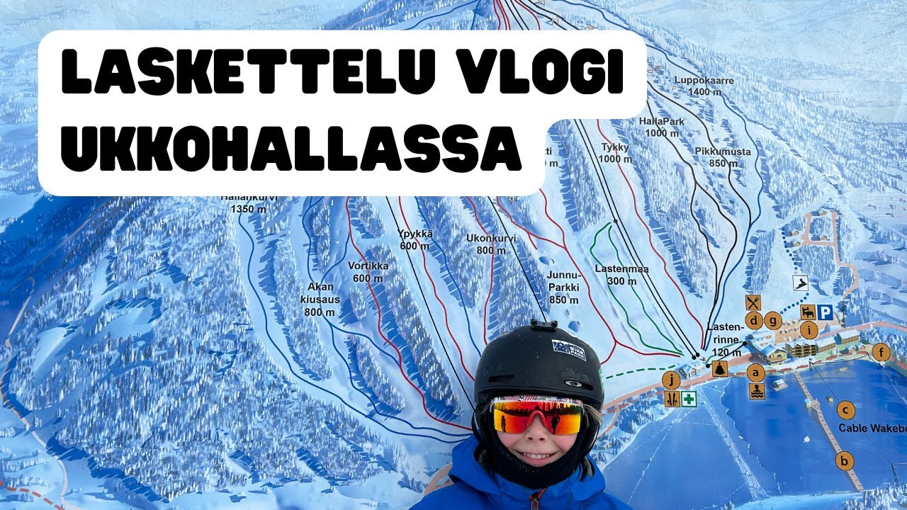 Laskettelu Vlogi Ukkohallassa