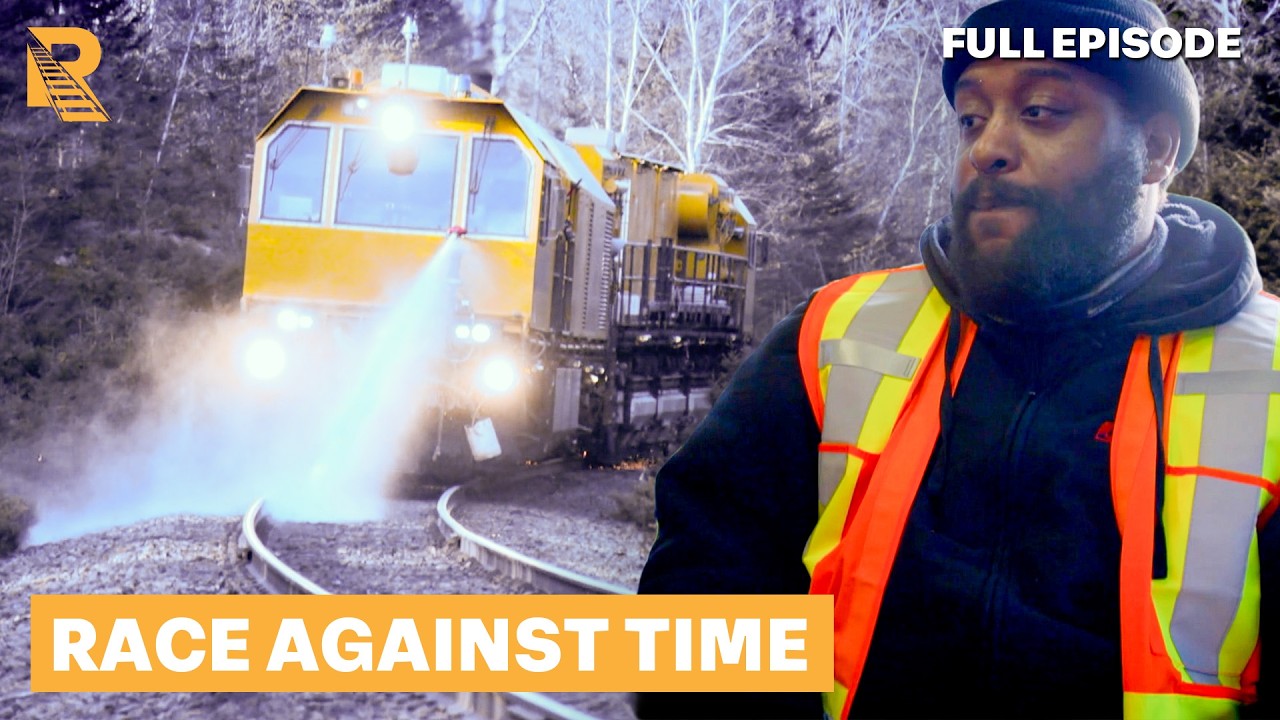 Urgent Repairs Required As Melting Snow Hits The Tracks | Arctic Railroad | Full Episode